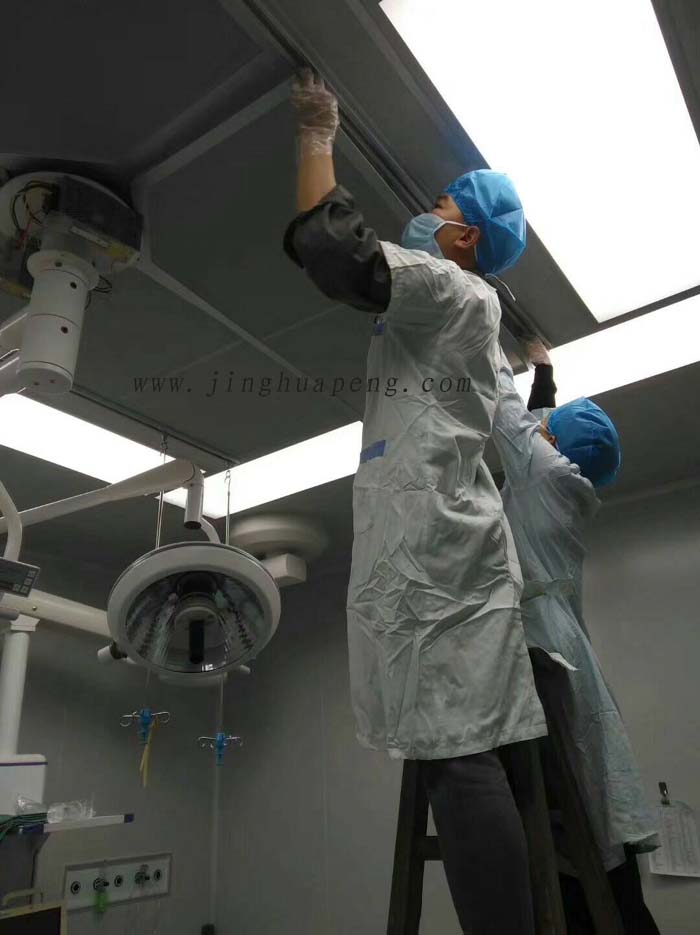医院洁净手术室纸隔板高效空气91免费版污下载安装完毕，封闭散流板